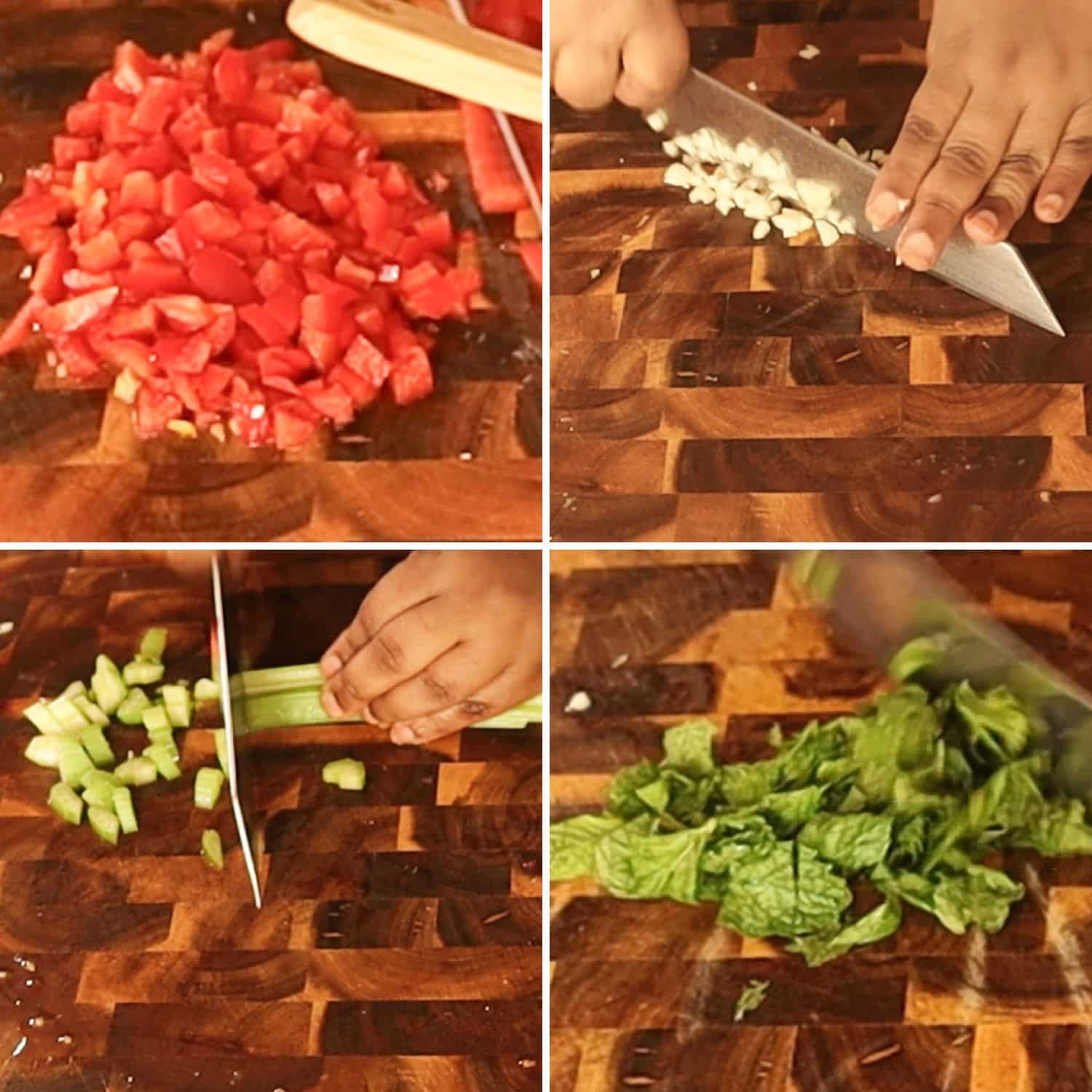 ingredients for gazpacho