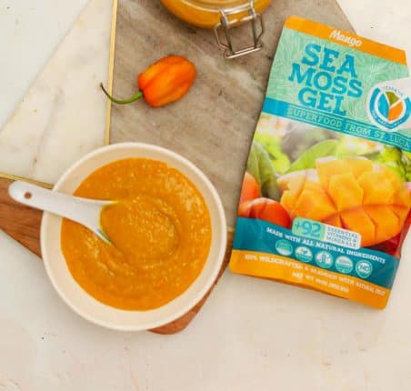 Mango Habanero Salsa with Sea Moss Gel